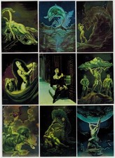 Best of Boris Vallejo All-Chromium Lot 59 Card Fantasy Art Comic Images 1995