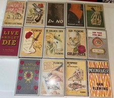 Ian Fleming 007 JAMES BOND 14 Book Set First Edition Library FEL - 13 Sealed