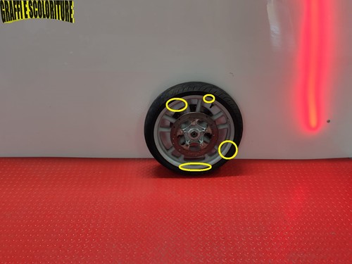 Cerchio anteriore doppio disco - cerchio,