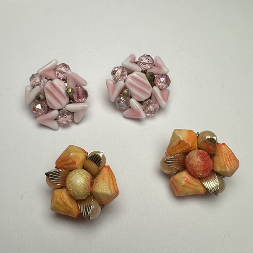 Orecchini clip vintage a - vintage,