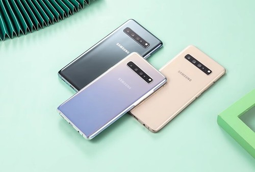 Smartphone samsung galaxy s10 - smartphone,