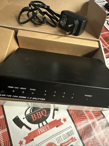 Distributore hdmi 4 - in, out