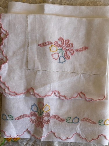 Vintage set lenzuolino neonato - set,
