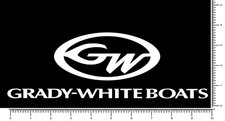 Grady White Boats Die Cut