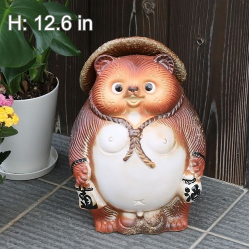 Statua shigaraki ware tanuki - statua,