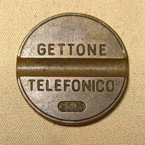 Gettone telefonico 6505 senza - gettone,