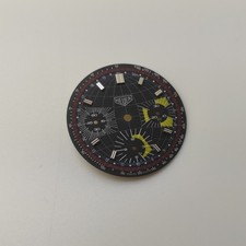 HEUER MAPA-MUNDI YELLOW DIAL