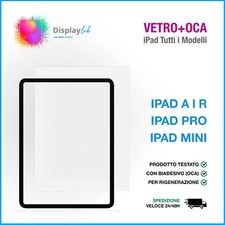 VETRO+OCA PER IPAD PRO, AIR