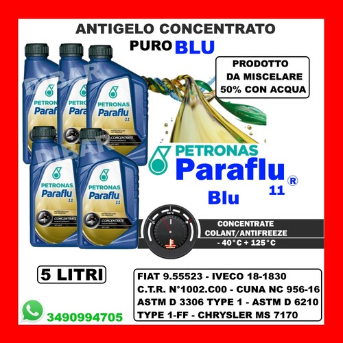Antigelo blu concentrato - antigelo,