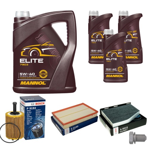 Bosch controllo set mannol - controllo,