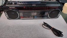 SHARP WQ-262H(R) BOOMBOX GHETTOBLASTER VINTAGE