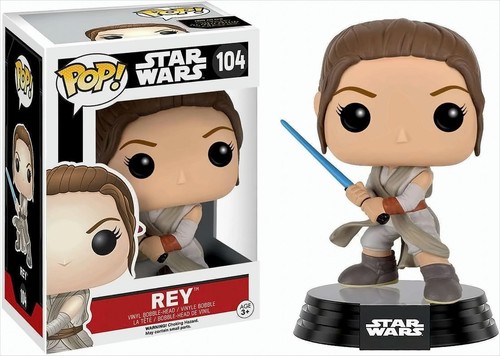 Funko pop star wars - star, rey