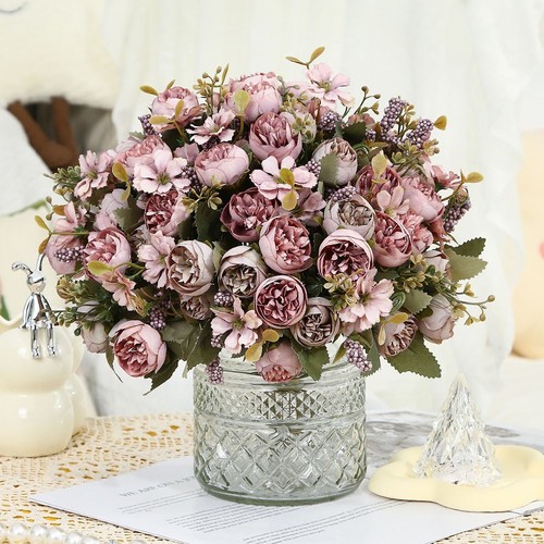 Bouquet rose finte per - di,