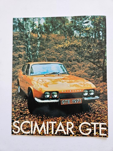 Reliant scimitar gte brochure - scimitar,