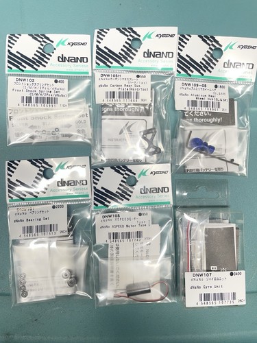 Lotto accessori kyosho dnano - lotto,
