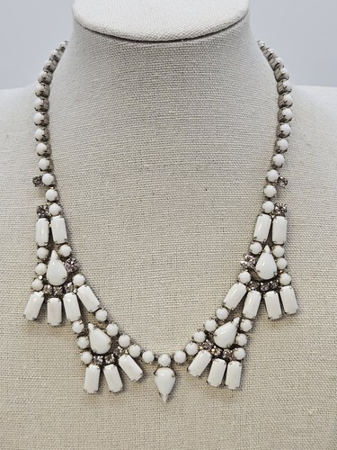 Collana vintage vetro - collana, latte