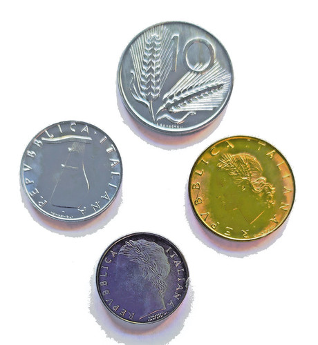 100 lire italia - 20,
