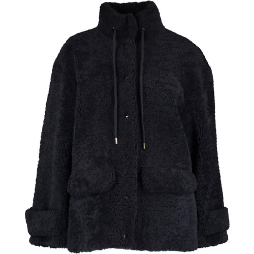 Giacca pelle shearling - pelle,
