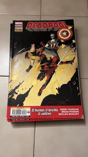 Fumetto deadpool marvel now - fumetto,