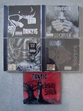 DANZIG Lotto Stock 5 CD  1 - 2 - 3 - 4 - DETHRED SABAOTH Hard Rock Heavy Metal