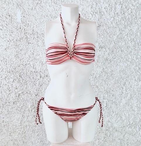 Calzedonia bikini righe rosa - calzedonia,