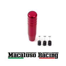 Pomello Cambio Universale, Pomello Tuning in Lega Di Alluminio ROSSO da 13cm