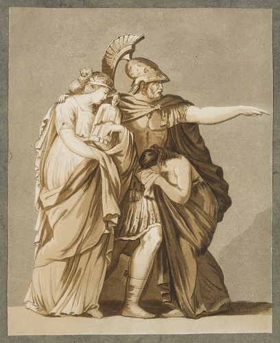 Guerriero con donne - ,, 1830