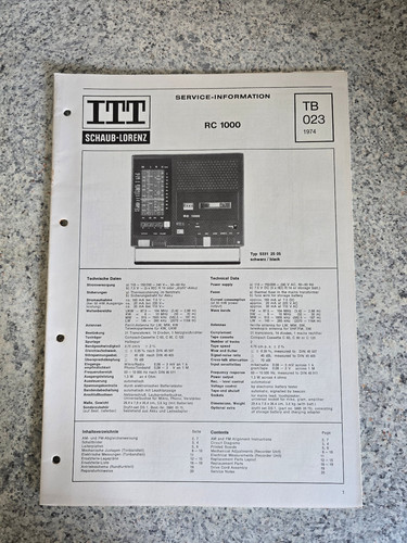 Manuale servizio originale - di,