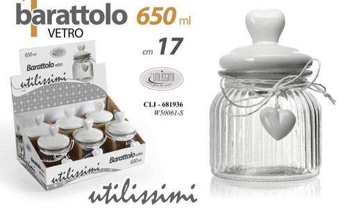 Barattoli cuore pendente - barattoli,