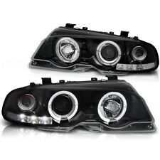 Fari Angel Eyes LED Nero per