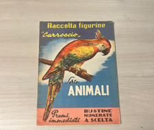 Album Figurine Ed. CARROCCIO - ANIMALI 1950 - COMPLETO - originale