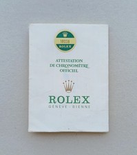 ROLEX Garanzia Warranty