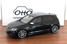 1:18 Otto Mobile VW Golf 7 R nero black OT417 NUOVO NEW