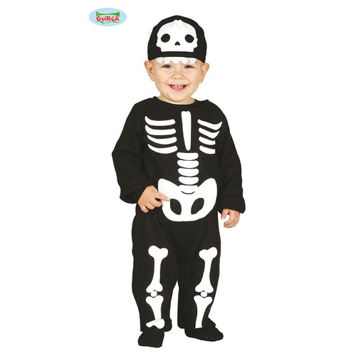 Costume baby scheletrino 18 - costume,
