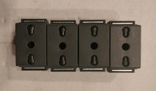 USATE ORIGINALI STOCK N.4 PRESE BIPASSO art. 4580 BTICINO LIVING CLASSIC TICINO