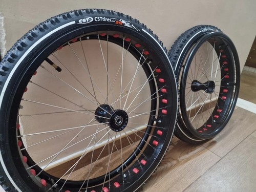 Coppia ruote fat per - 24”,