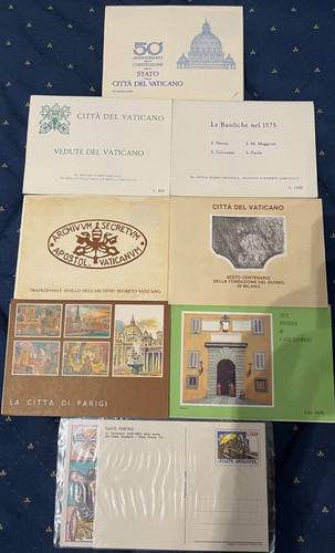 Interi postali vaticano anni - vaticano,