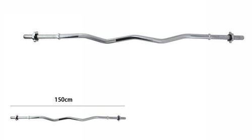 Bilanciere curl curvo ondulato - curl,
