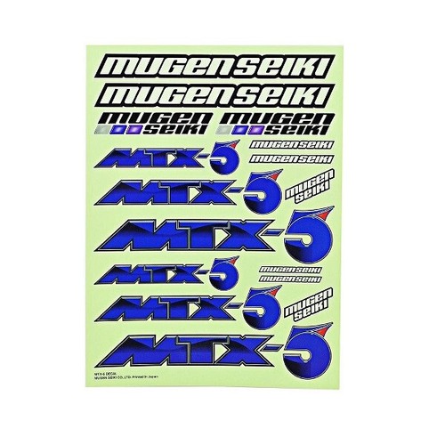Mugen seiki t1002 - t1002, decals