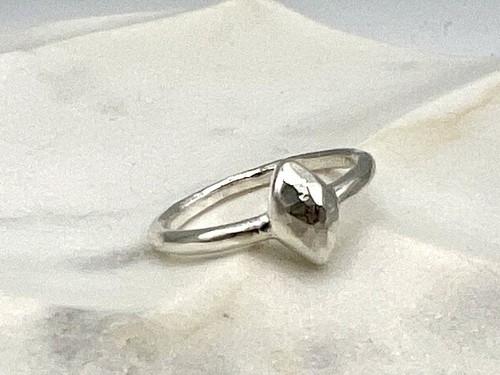 Anello argento finitura - anello,