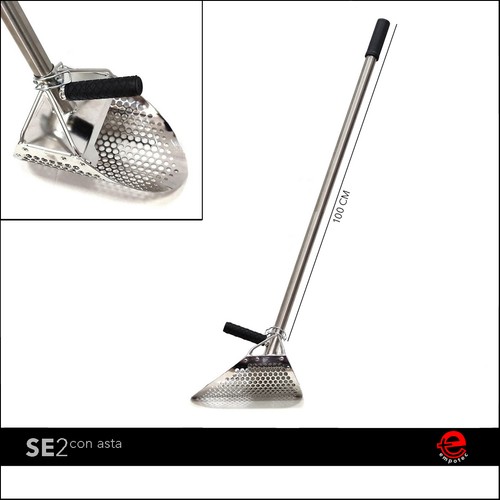 Sand scoop acciaio - acciaio, se-2