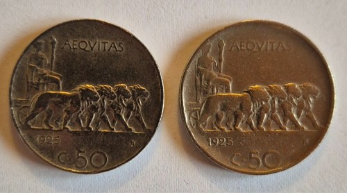 Italia pezzi 50 centesimi - italia,,