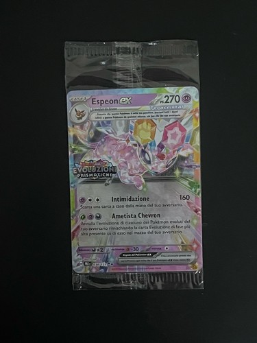 Carta pokémon espeon pre - pokémon,