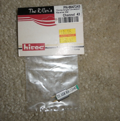Vintage aereo parte hitec - rc,