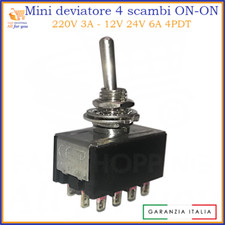 Interruttore mini deviatore a