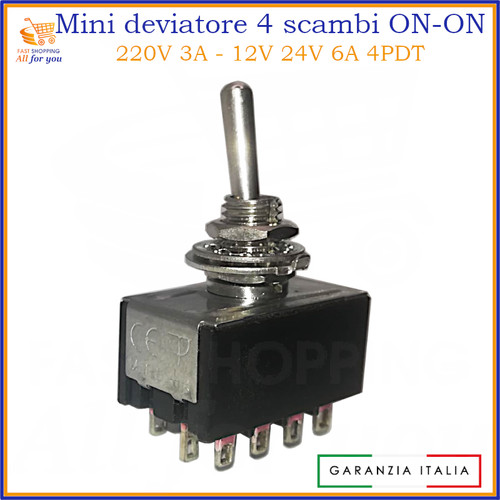 Interruttore mini deviatore - , a