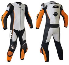 KTM Tuta Pelle Moto Racing