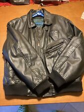 Giubbotto vera pelle, stile aviatore, vintage