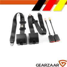 2x 3 punti cintura automatica cintura di sicurezza universale frusta e prova elettrica