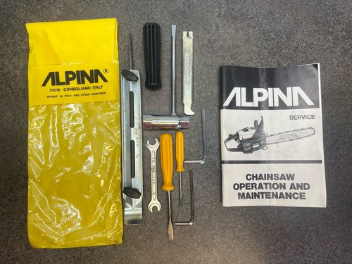 Kit attrezzi motosega alpina - motosega,